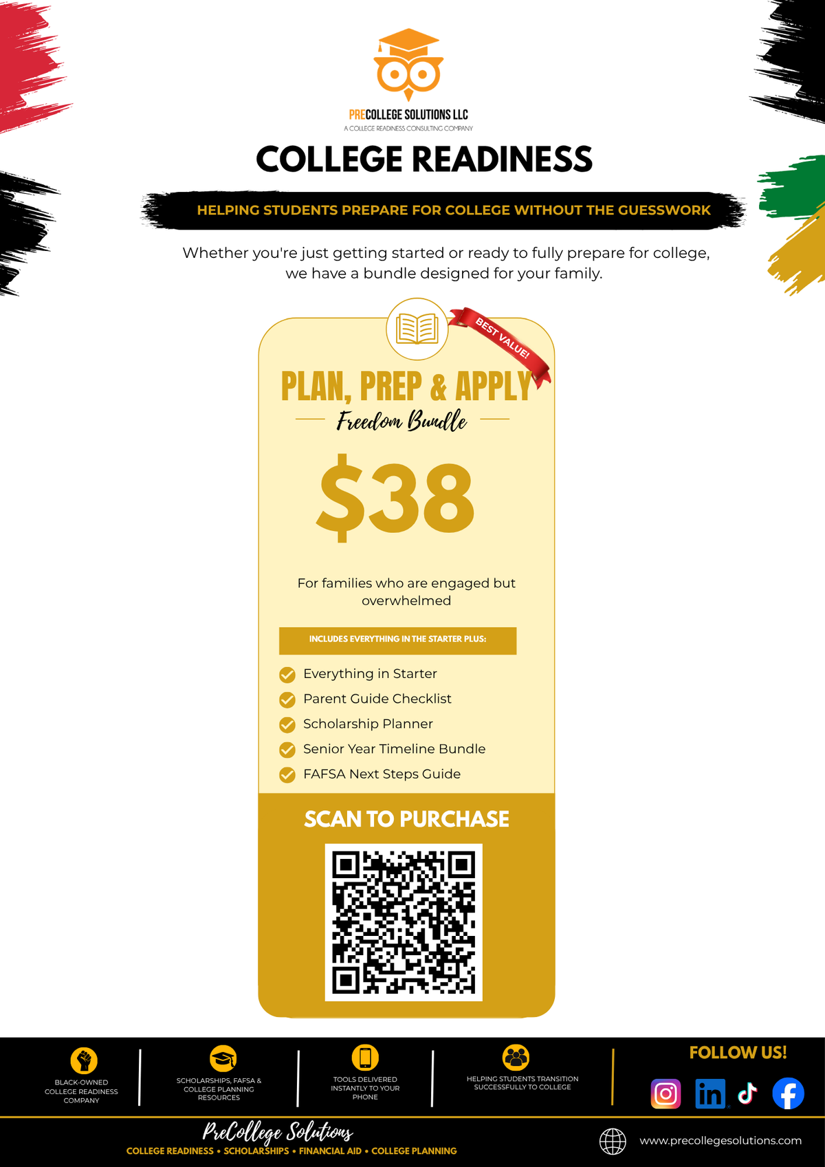 Plan, Prep, Apply Freedom Bundle